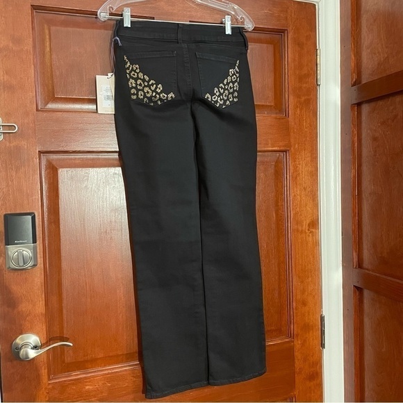 NYDJ Women's Petite Marilyn Straight Jeans with Catwalk Embroidery Details 2P - Picture 14 of 16